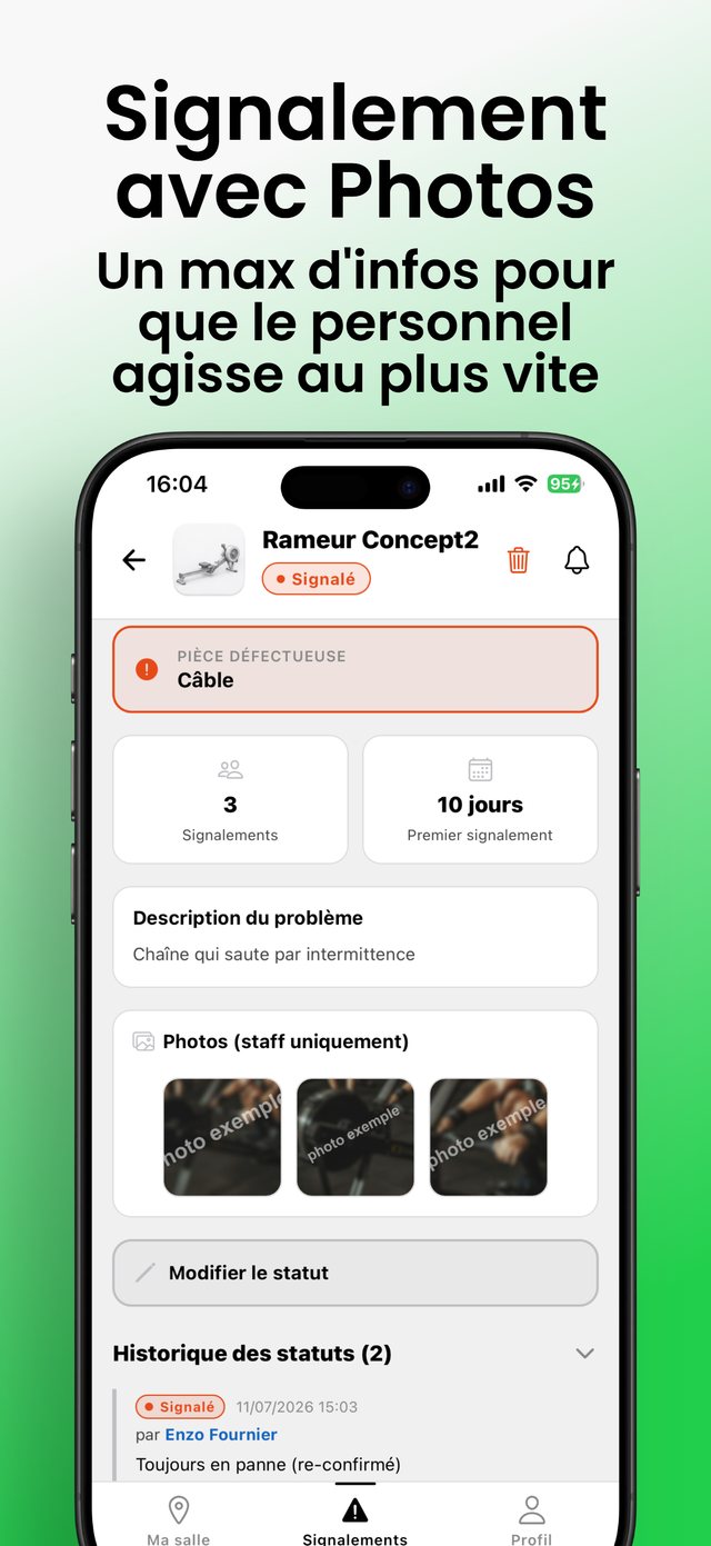 Tableau de bord complet pour les gérants