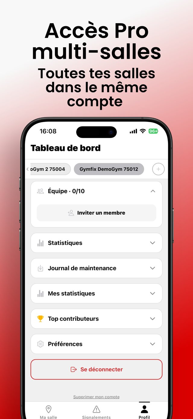 Suivi de réparation d'un équipement